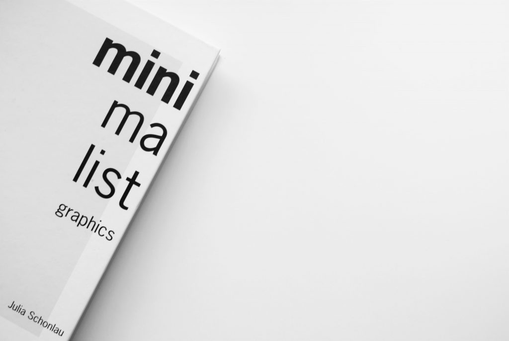 Couverture du livre Minimalist sur fond blanc