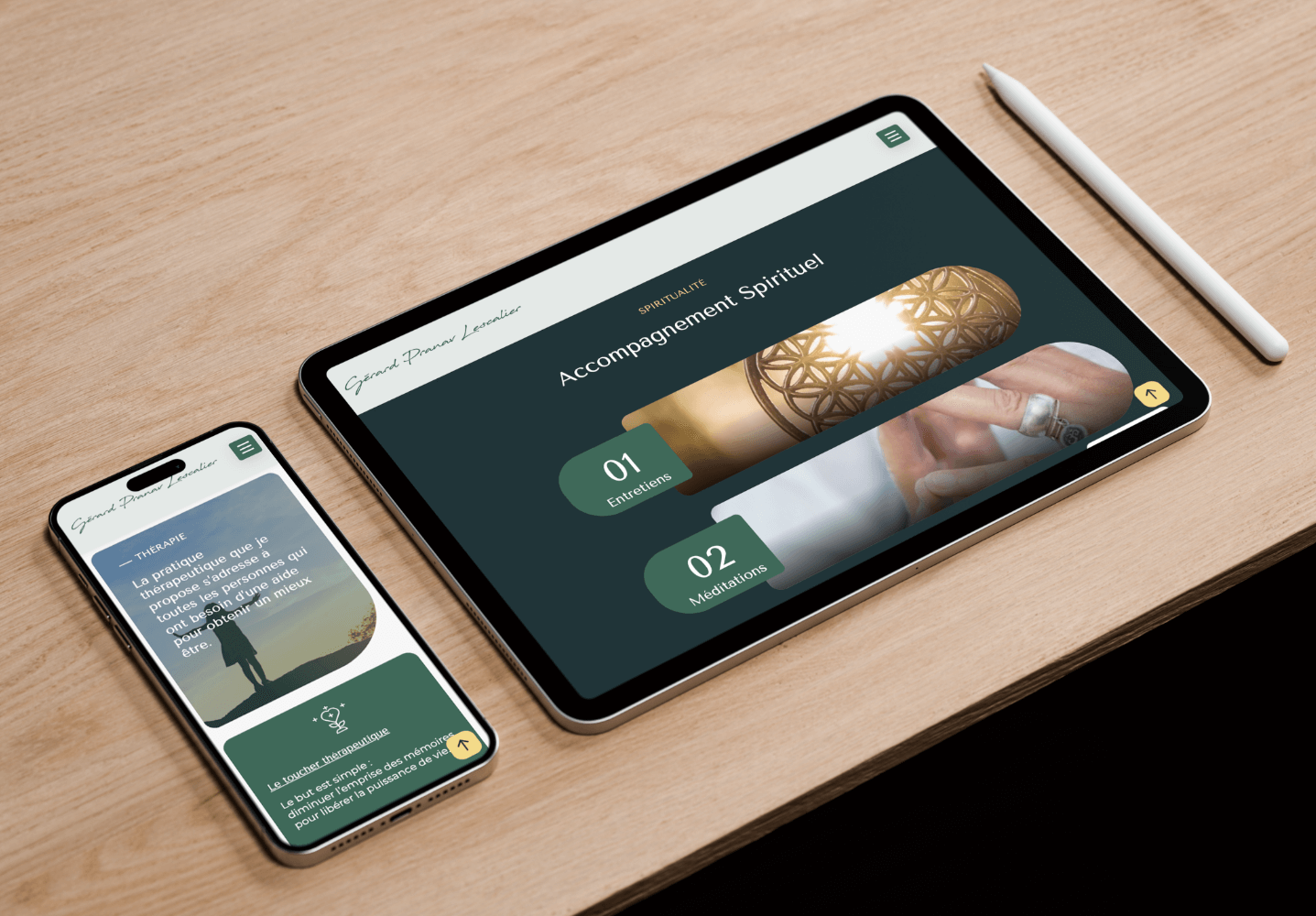 Responsive design (tablette / iPhone)